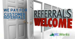we pay for customer referrals